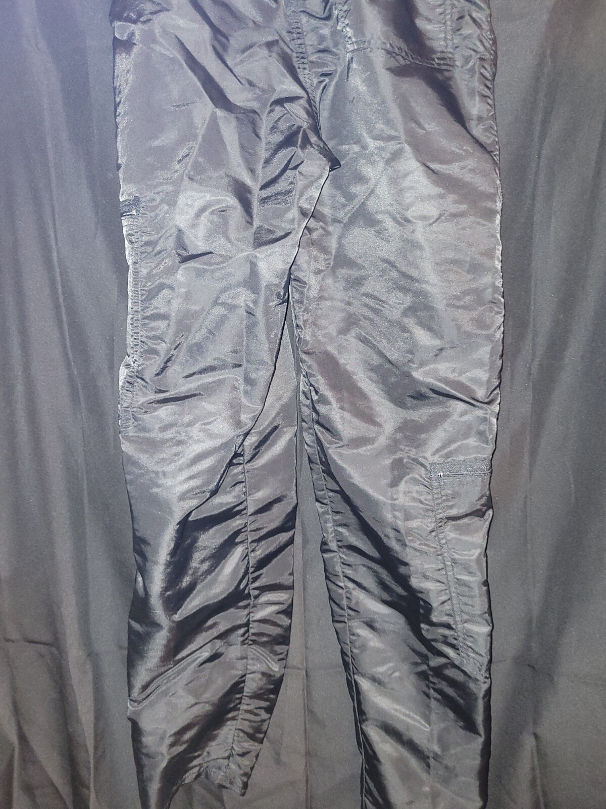 El Gambi 32 Parachute Breakdance Pants 80s Nylon Zipp… Gem