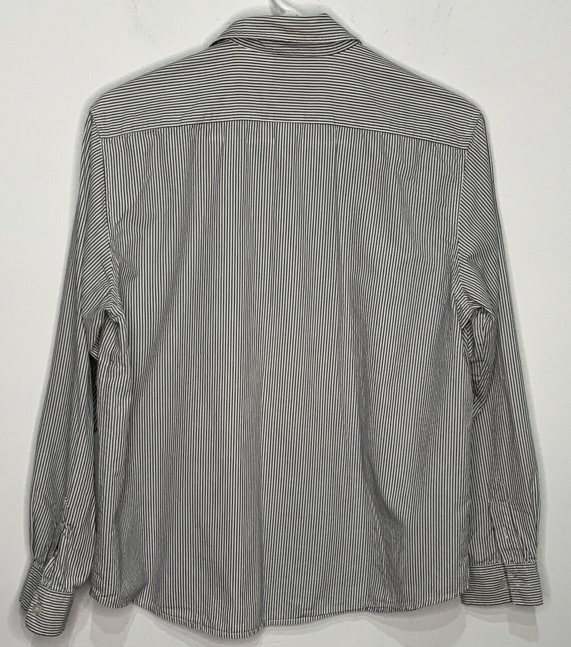 Pendleton Women's Button Front Blouse Gray White … - image 5