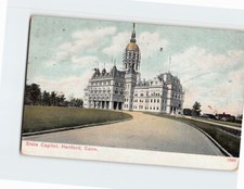 Postcard State Capitol Hartford Connecticut USA