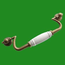 6x Firenze Effetto Bronzo Goccia Maniglia 160mm Armadietto Armadio Porta Cucina