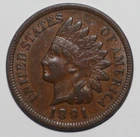 1891 Indian Head Cent XF (F167)