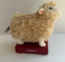 FAO Schwarz Mini Lamb Sheep Plush 6" Stuffed Animal 2010