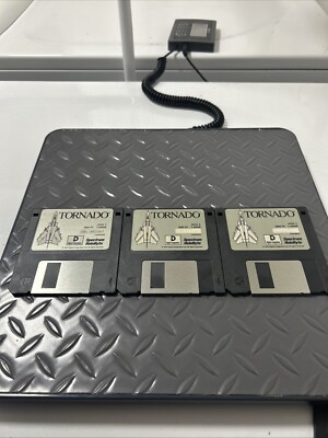 Tornado PC Game Includes Floppy Discs 1,2,3 By Spectrum Holobyte Untested