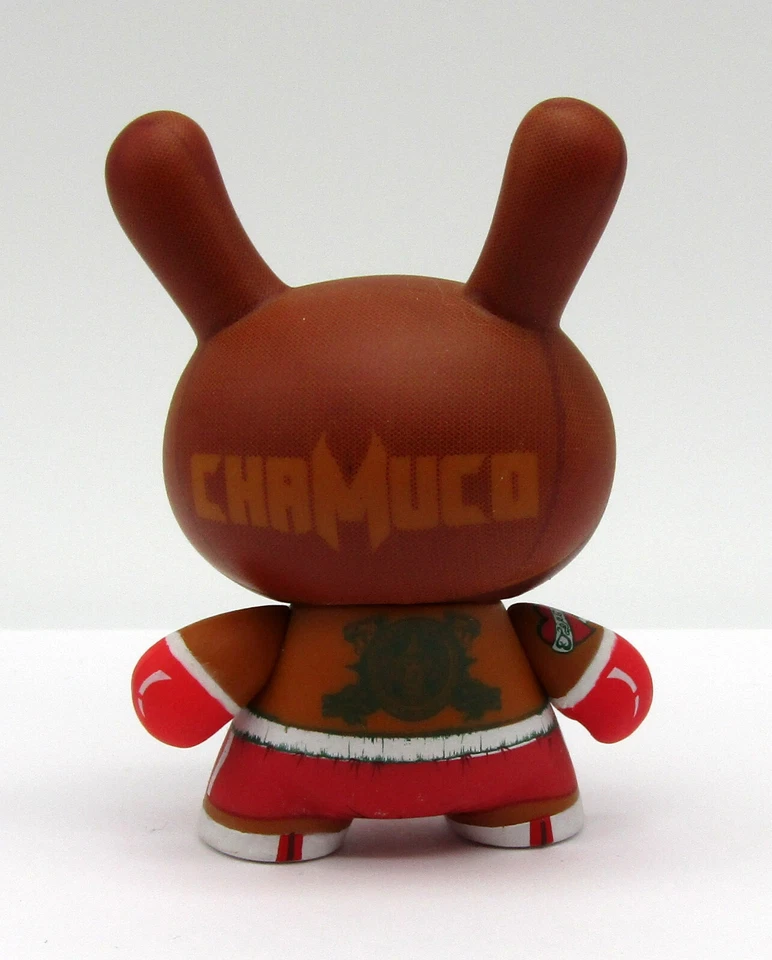 KidRobot Dunny 2011 Azteca Serie 2 Chamuco Boxer 3" de Tepito Luis Mata Foto 3 de 4