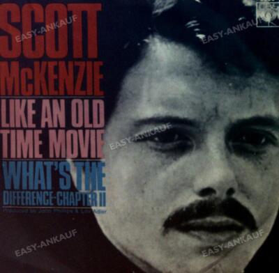 Scott McKenzie - Like An Old Time Movie / What's The Difference 7'' (VG/VG) .