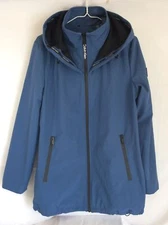 Calvin Klein Hooded Blue Jacket Women Small