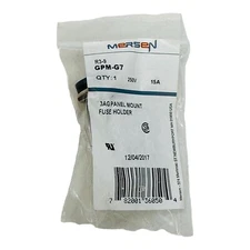 MERSEN GPM-G7 3AG PANEL MOUNT FUSE HOLDER NEW/UNUSED SURPLUS