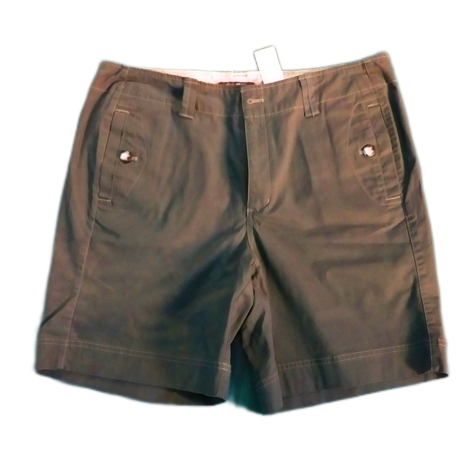 Eddie Bauer Women's Legend Wash Shorts Size 16 in Brown