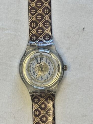 SWATCH UHR SAK122 ''UZOR'' AUTOMATIK 1995 ORIGINAL SEHR SELTEN
