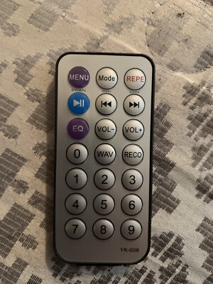 replacement speaker lightweight remote control