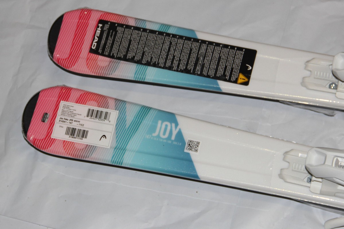 スキー HE NEW HEAD Skis 147cm Joy easy + JRS 7.5 GW size adjustable