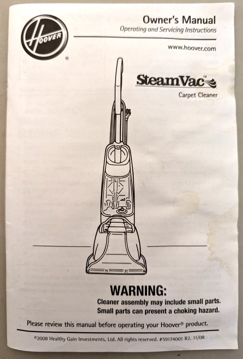 Hoover Steamvac Carpet Cleaner Parts Two Birds Home