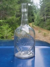 Antique L. Hartman Co. Illinois Liquor Bottle...
