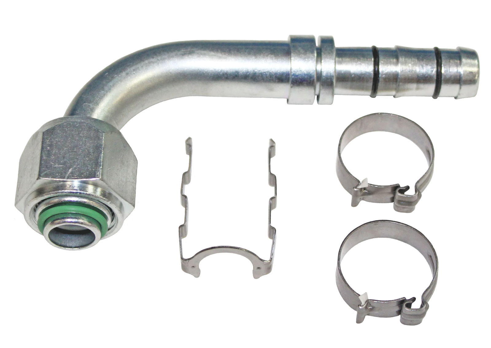 Automotive AC Hose Fitting EZ Clip #10 Female 90 70R8691