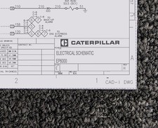 Carretilla elevadora Caterpillar EP6000 manual diagrama de cableado eléctrico