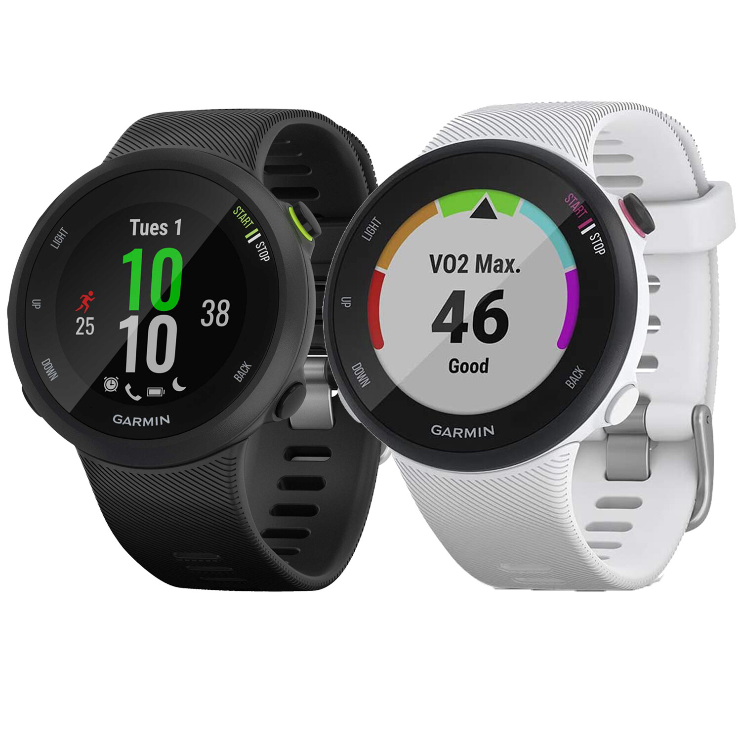 Garmin Forerunner 45 GPS Heart Rate Monitor Smartwatch - Choose Color -  Helia Beer Co