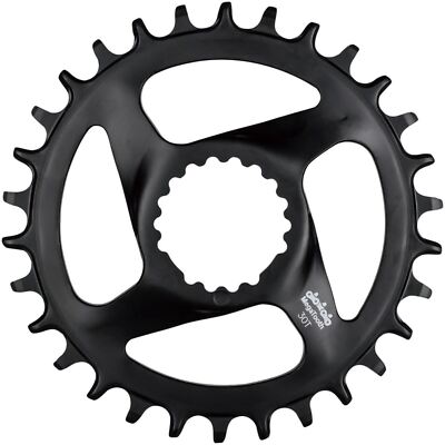 FSA Comet MegaTooth Direct Mount Chainring - 34t, Black 380-0492023540