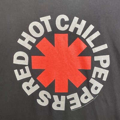 Red Hot Chili Peppers T Shirt Mens XL Black Alstyle Apparel