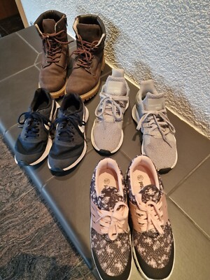 Schuhpaket Mädchen Gr. 36 38 Sommer, 4 Paar, 1x Nike,  1x Adidas, 1x Pepperts, 