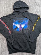 Iron Maiden Hoodie Sweatshirt Men's Medium Black Graphic "LEGACY OF THE BEAST"