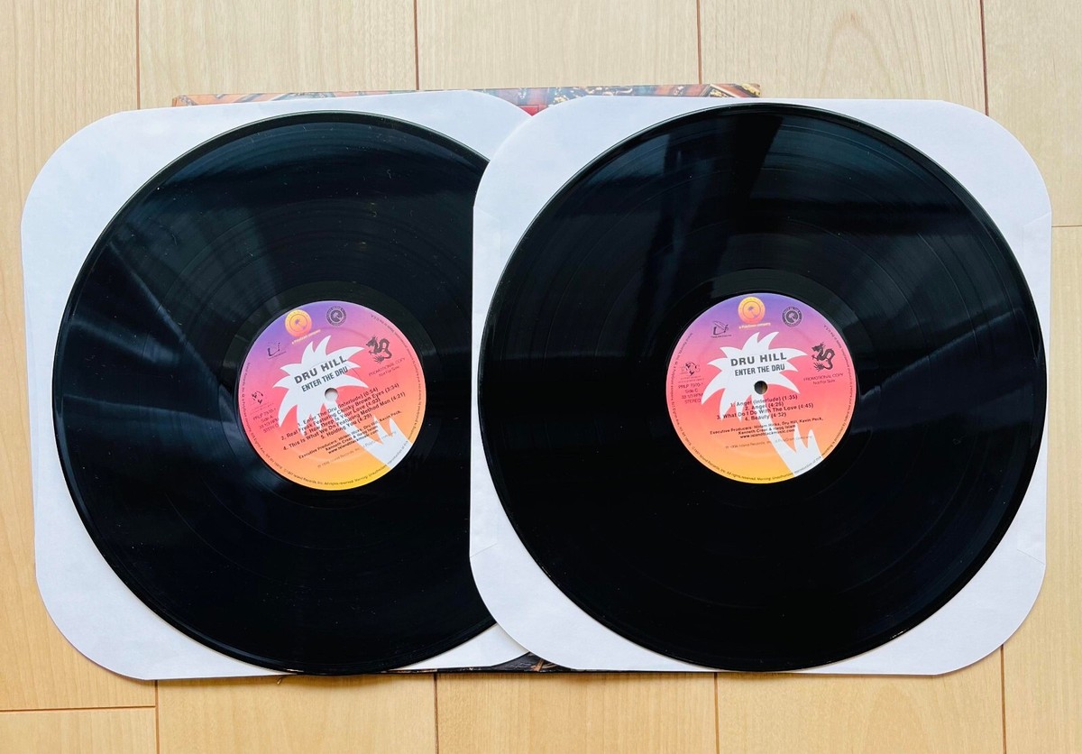 Dru Hill プロモオンリー LP promo Dru Hill / Enter The Dru 1998 US Promo 2LP Island Black Method man