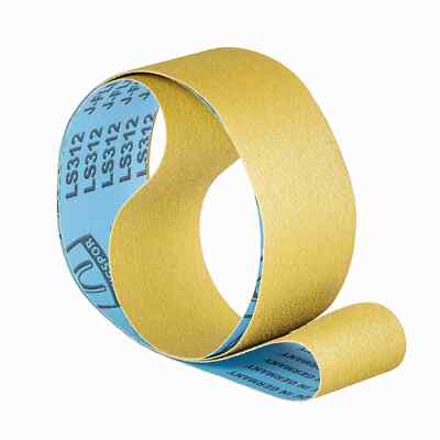 15x Klingspor Schleifband Gewebe Schleifbänder LS312JF 100x860 mm Korn wählbar