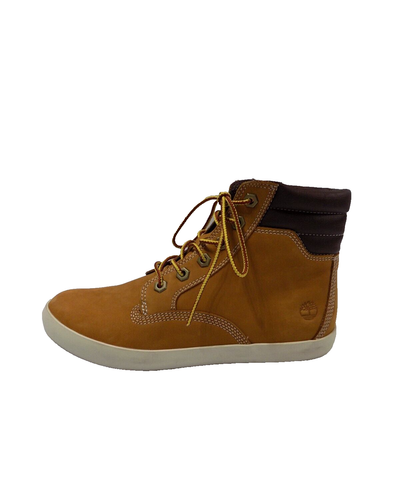 Timberland Stiefel Schnürstiefel Größe 5 Damen Weizen Nubukleder leicht bequem