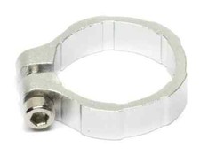 Lamptron Elite Aluminum Reusable 1/2" OD Liquid Tubing Clamps - Anodized Silver