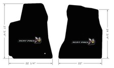 New Black Carpet Floor Mats 2011-2023 Dodge Charger Scat Pack Logo Set Of 2 New Black Carpet Floor Mats 2011-2023 Dodge Charger Scat Pack Logo Set Of 2