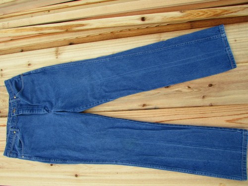 Mens Vintage wrangler USA jeans 36 x 36 blue denim - 第 1/6 張圖片