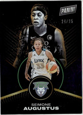 2025 Panini WNBA Player of the Day Seimone Augustus Minnesota Lynx #65 /25