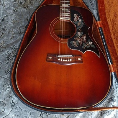 YAMAHA FG700S Black Label Acoustic Guitar 1975 Vintage Shipping