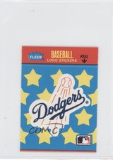 1986 Fleer Classic Miniatures Team Stickers Stars Los Angeles Dodgers 1g9