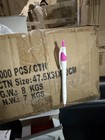 White & Pink Retractable Click Ball Point Pens Bulk Lot of 1000 Ballpoint Pens — photo 7
