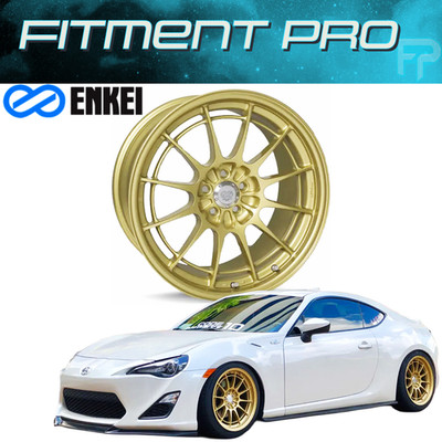 Enkei NT03+M Gold Wheel 18x9.5 5x100 +40mm Offset 72.6mm 3658958040GG