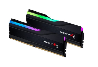 64GB (2x 32GB) DDR5 G.Skill Trident Z5 RGB schwarz UDIMM Kit F5-6000J3040G32GX2