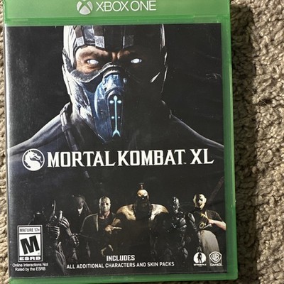 Warner Bros Mortal Kombat XL Xbox One Fighting Multiplayer NTSC Mature