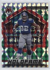 2022 Panini Mosaic Holofame Green Mosaic Prizm Michael Strahan #HF-17 HOF 0l4h