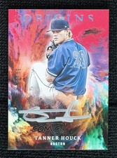2021 Chronicles Origins Signatures Red Silver Ink 59/99 Tanner Houck Auto 04h3
