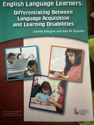 English Language Learners Difference Between Language And Learning Disability s 