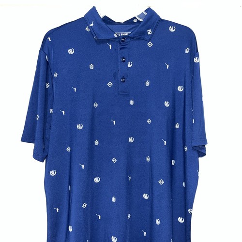 No Laying Up Men’s Golf Polo (size Large)