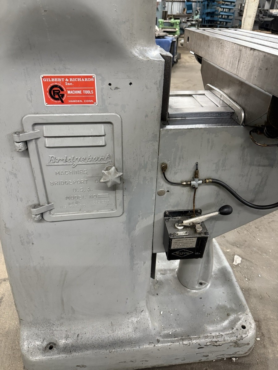 Bridgeport Milling Machine Variable Speed 1-1/2HP 3ph | eBay