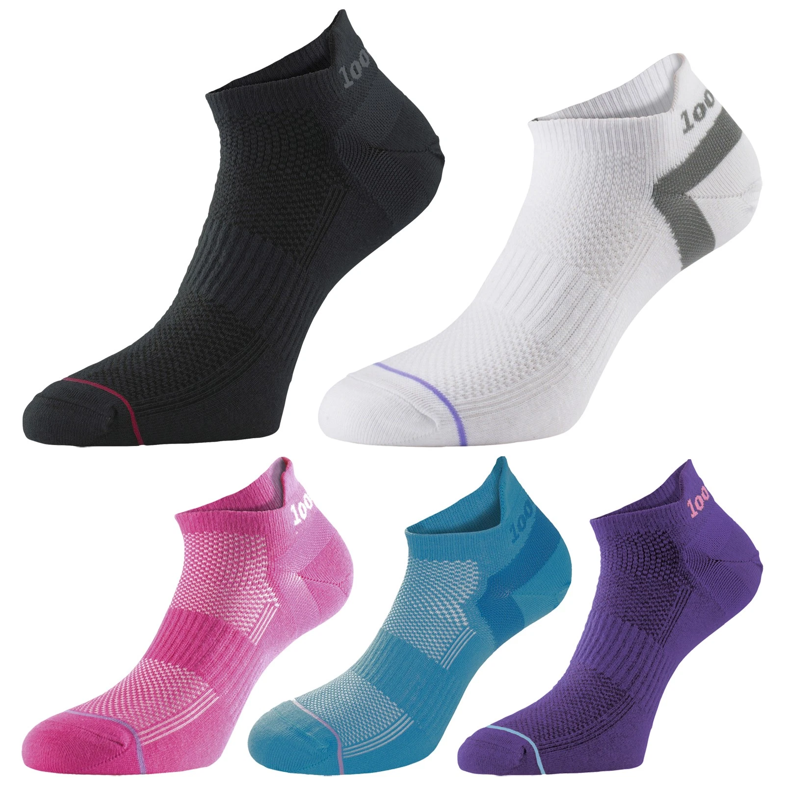 Mens Quarter Running Socks by 1000 Mile - Cotton Socks