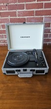 Open Box- Cruiser Plus Portable Turntable with Bluetooth In/Out - Herringbone