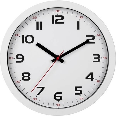TFA Dostmann 60.3050.02 Quartz Wall Clock 305mm x 305mm x 38mm White