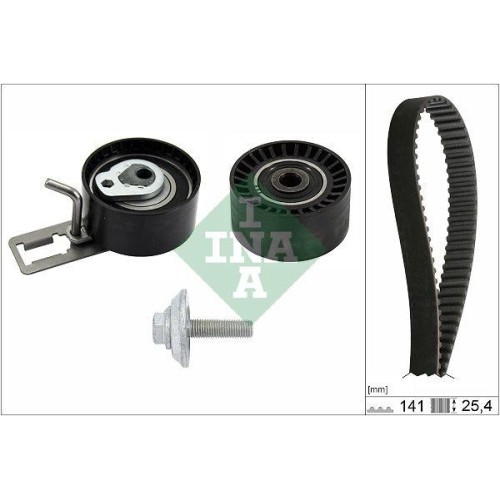 Zahnriemensatz Schaeffler INA 530 0578 10 FüR CitroëN Fiat Ford Mazda Mitsubishi-image