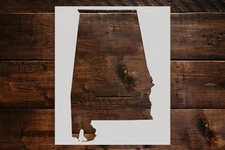 Alabama State Stencil - Art and Wall Stencil