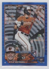 2023 Topps Chrome Blue Sonar Refractor 2/125 Kyle Stowers #194 1a2j