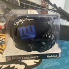 Lawrence Taylor Mini Helmet Autographed Eclipse Alternate