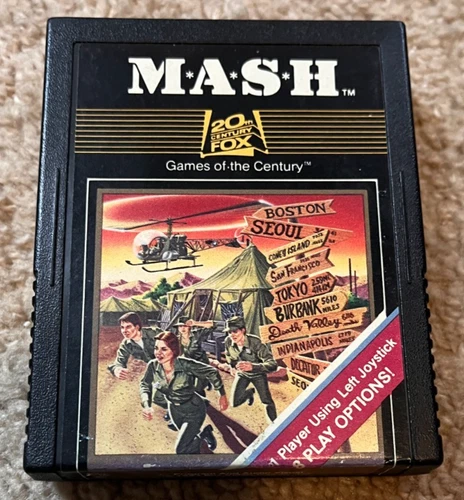 MASH 20th Century Fox Game Cartridge (Atari 2600, 1983) Play Tested